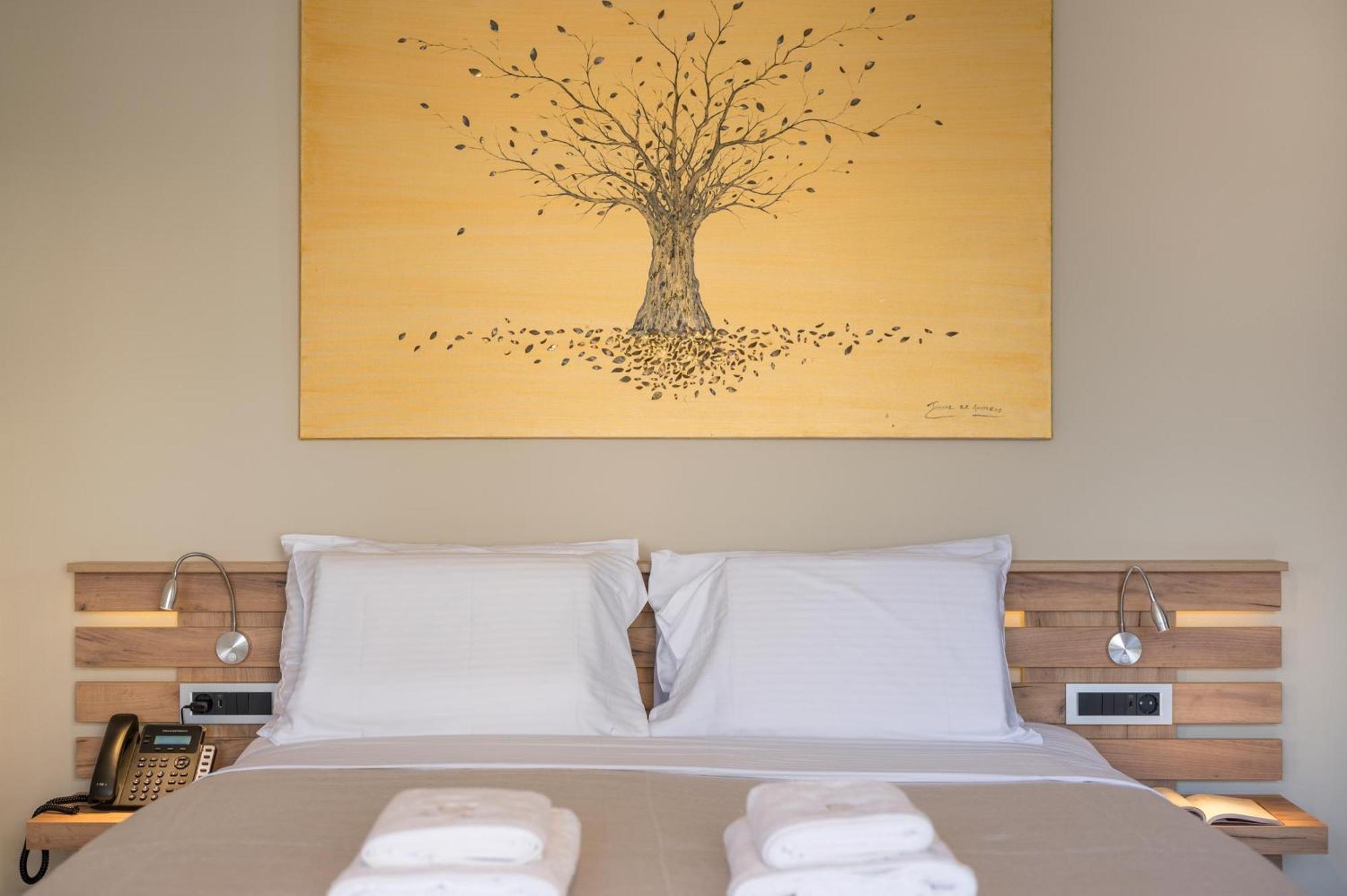 Sun Ray Luxury Apartments Agia Marina  Phòng bức ảnh