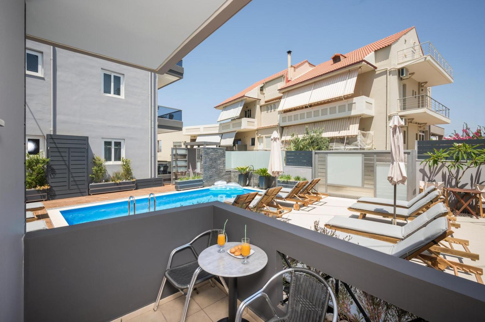Sun Ray Luxury Apartments Agia Marina  Ngoại thất bức ảnh